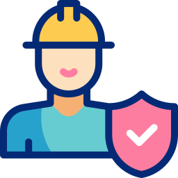 seguridad laboral icono