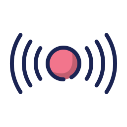 medios de comunicación icono