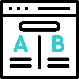 Ab testing icon