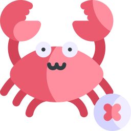 crustáceos icono