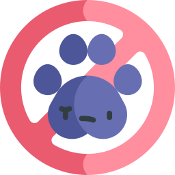 No pets icon