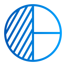 diagramme circulaire Icône