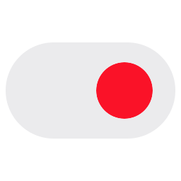 Switch on icon