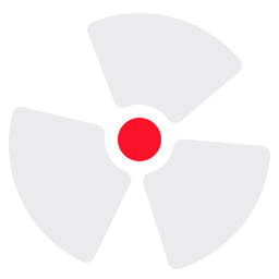 radioactif Icône