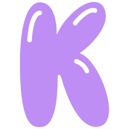 文字k icon