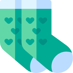 calcetines de navidad icono