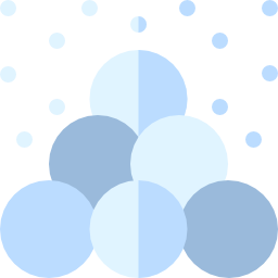 Snow balls icon