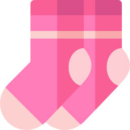 Winter socks icon