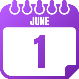 June 1 icon
