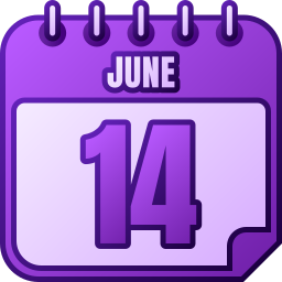 6월 14일 icon