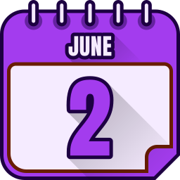 2 de junio icono