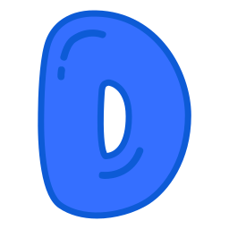 Letter d icon