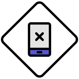 Phone not allowed icon