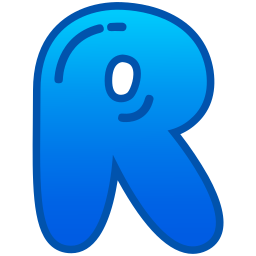 Letter r icon