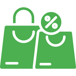 Shopping bag icon