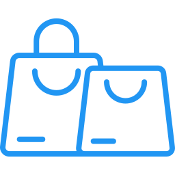 Shopping bag icon