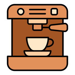 cafetera icono