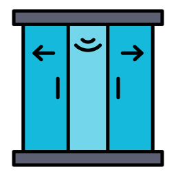 Smart door icon