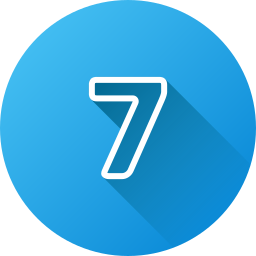 Number 7 icon