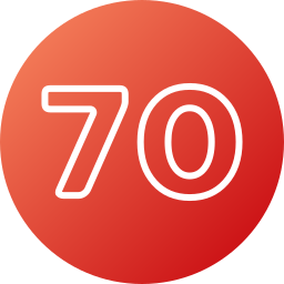 Seventy icon