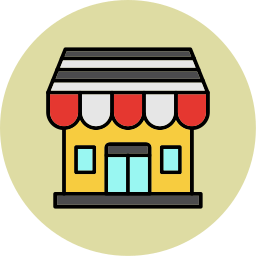 Grocery store icon