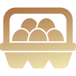carton de huevos icono