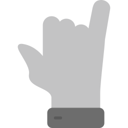 Hang loose hand icon