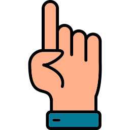 un dito icona