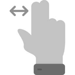 zwei finger icon