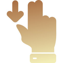 zwei finger icon