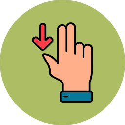 Two fingers icon