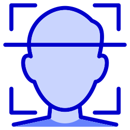 reconocimiento facial icono