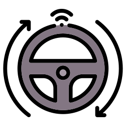 autonomes fahrzeug icon