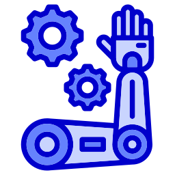 brazo mecanico icono