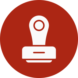 Rubber stamp icon