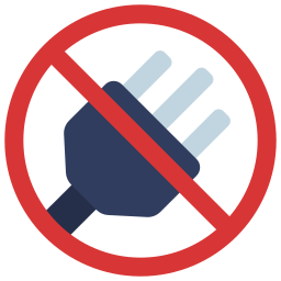 No plug icon