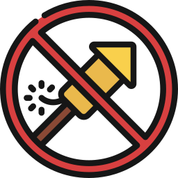 No fireworks icon