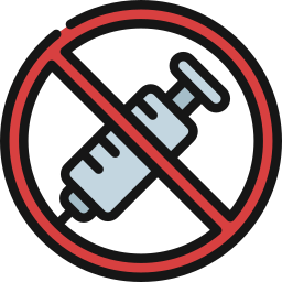 No injection icon