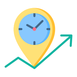 Time tracking icon