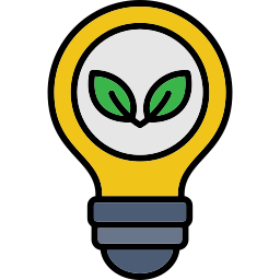 Eco energy icon