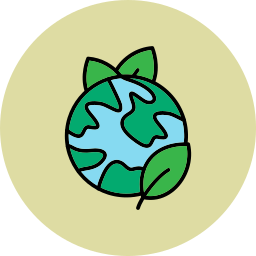 grüner planet icon