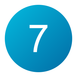 Number 7 icon