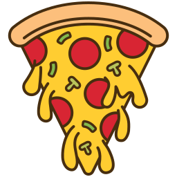 pizza italiana icona