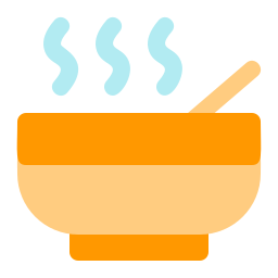 Hot soup icon