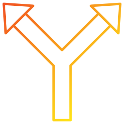 y-kruising icoon