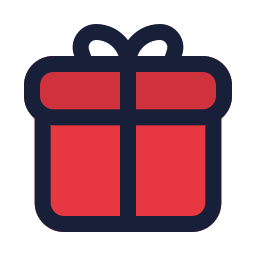 Gift box icon