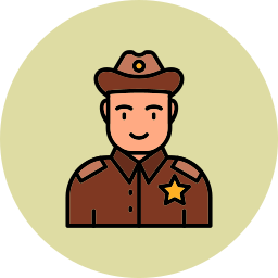 shérif Icône