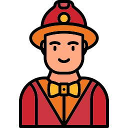strażak ikona