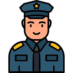 policía icono