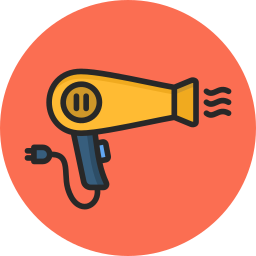 Hair dryer icon